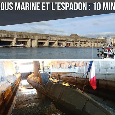 La Deferlante - Hyper Centre - Parking Prive - 300 M Plage Saint-Nazaire  Exteriör bild