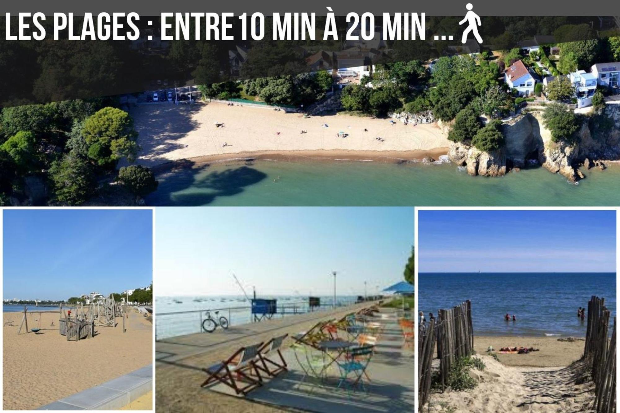 La Deferlante - Hyper Centre - Parking Prive - 300 M Plage Saint-Nazaire  Exteriör bild
